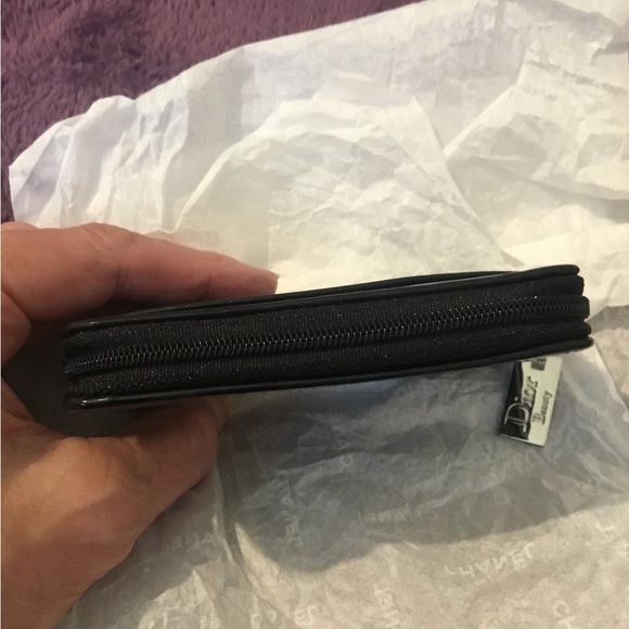 Authentic Vintage Dior Beauty (Gift With Purchase)Black Coin/Card Holder - Picture 3 of 10